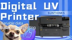 SUNTHINKS Digital UV Single Pass Printer: 1 Unità=10 Unitajiet Ta 'Produzzjoni!